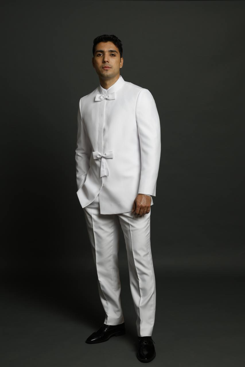 Plain white Dagli without embroidery